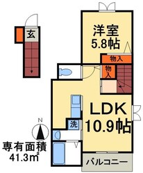 エレガンテＬＥＯの物件間取画像